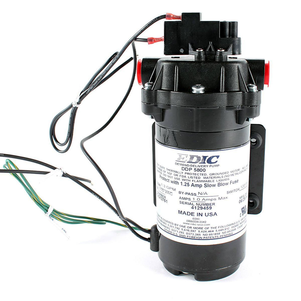 100 PSI Aquatec On-Demand Pump (#G13761) for EDIC Carpet Extractors