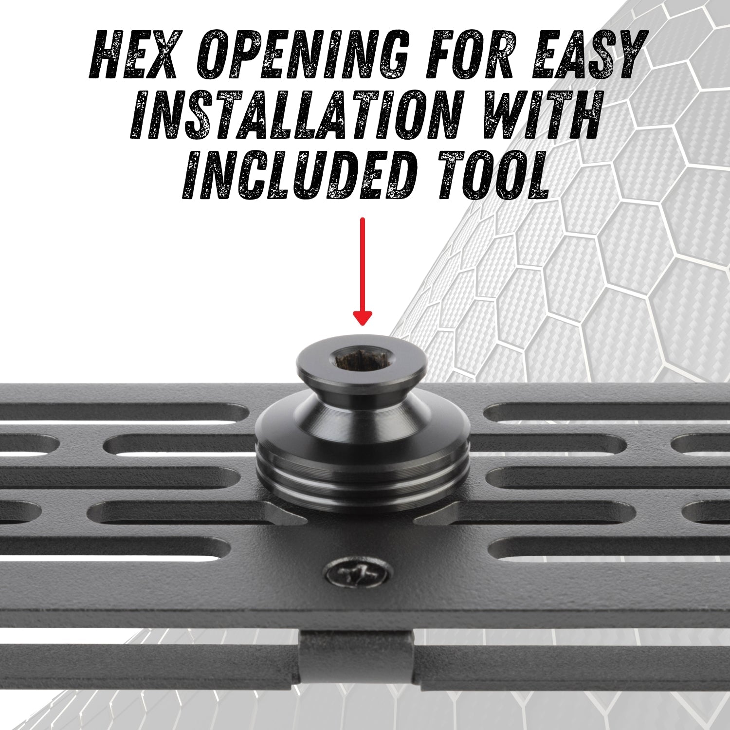 1/4-20 Aluminum Camera Adapter with 20mm Connector End Nubby Edition