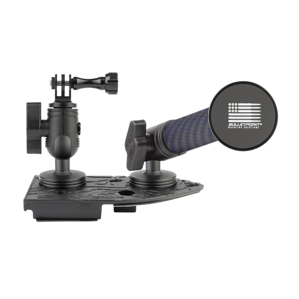 2018-2023 Jeep Wrangler JL + 2020-2023 Jeep Gladiator Passenger Side Jeep Phone Mount & Action Camera Mount