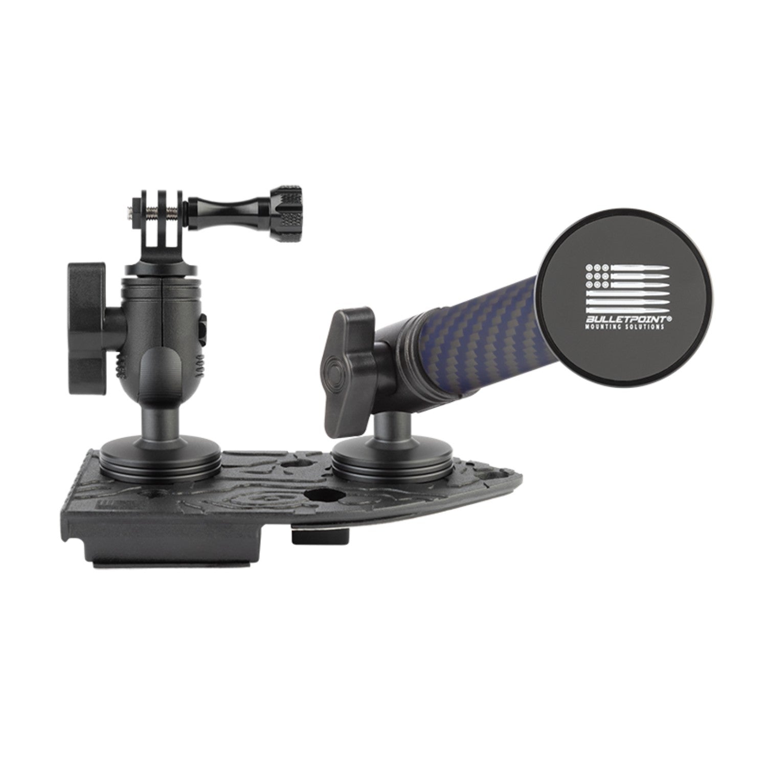 2018-2023 Jeep Wrangler JL + 2020-2023 Jeep Gladiator Passenger Side Jeep Phone Mount & Action Camera Mount