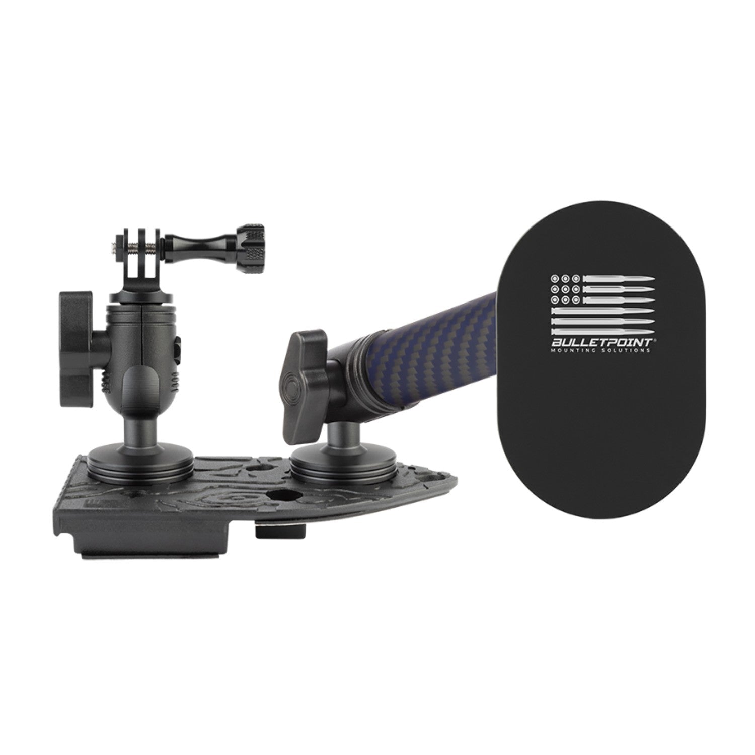 2018-2023 Jeep Wrangler JL + 2020-2023 Jeep Gladiator Passenger Side Jeep Phone Mount & Action Camera Mount