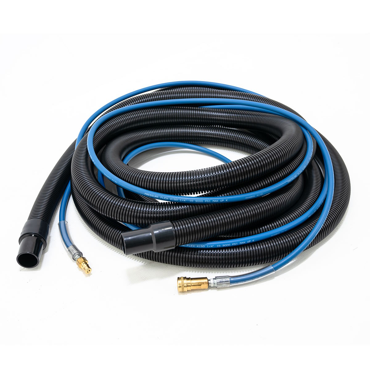 1.5 x 25' Vacuum Hose & Solution Line Set (3.000 PSI Max) for CleanFreak® Heated & High Pressure Carpet Extractors