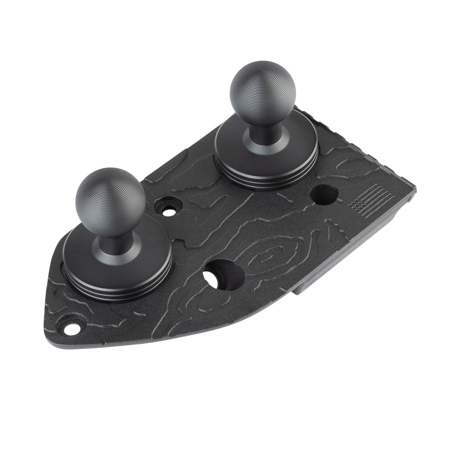 Mounting Base for 2018-2023 Jeep Wrangler JL + 2020-2023 Jeep Gladiator - Driver Side Dual Ball