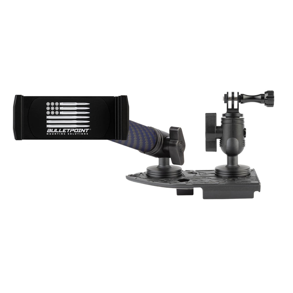 2018-2023 Jeep Wrangler JL + 2020-2023 Jeep Gladiator Driver Side Jeep Phone Mount & Action Camera Mount