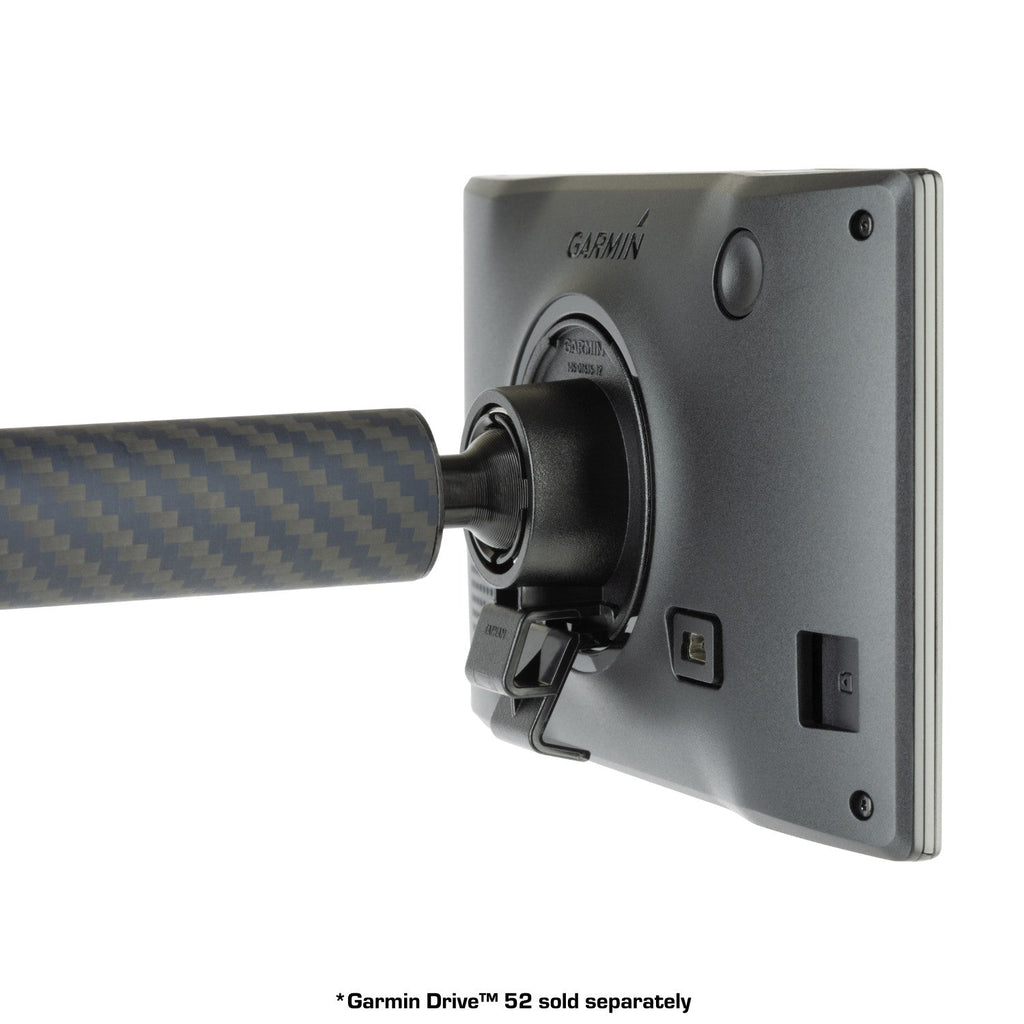Carbon Fiber/Kevlar Hybrid Mount Arm with 17mm Ball - Compatible with Select GPS. Ipad and Wireless Phone Chargers