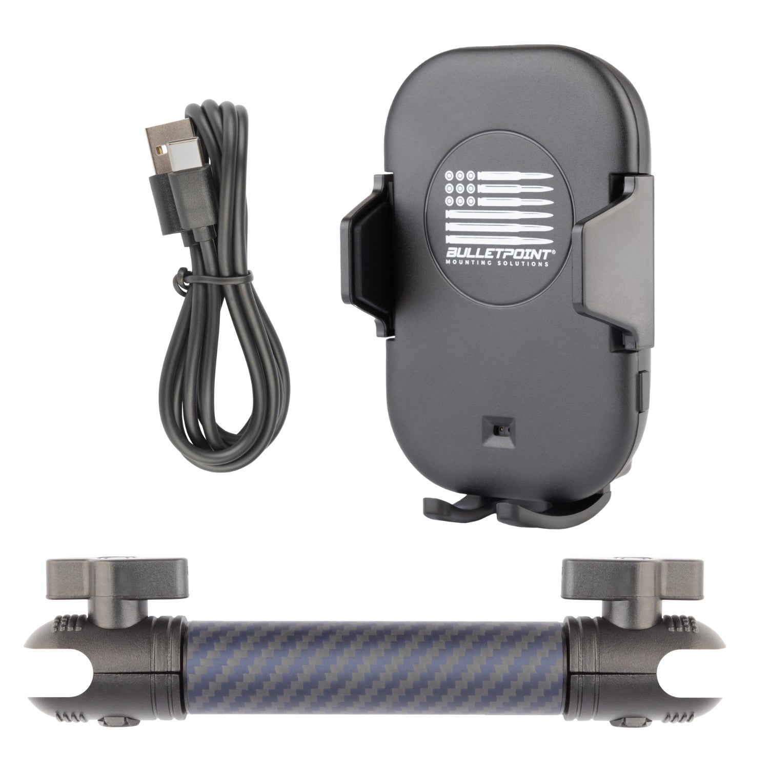 Bulletpoint Wireless Phone Charger with Motorized Cradle