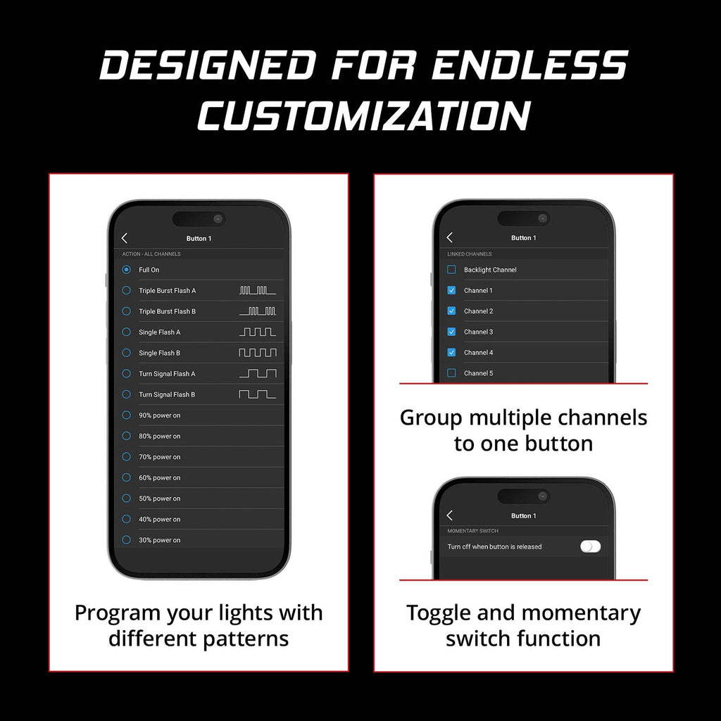 Diode Dynamics D-Switch 8-Channel Switch Panel