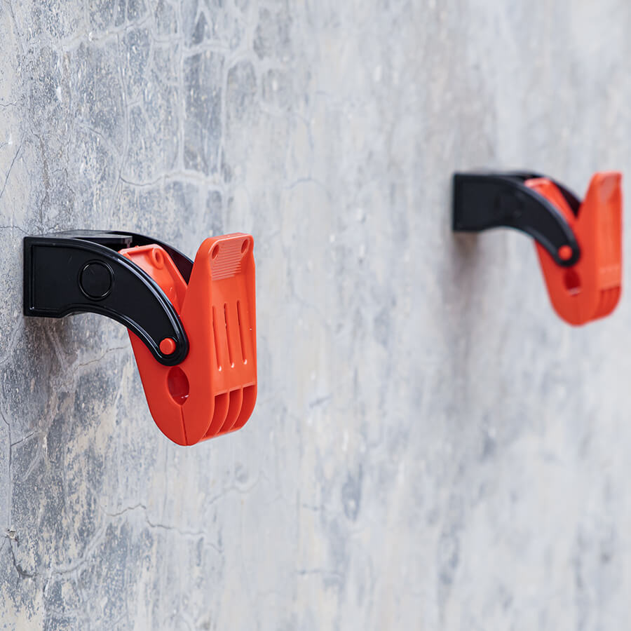 MJJC Wall Mounted Carpet and Mat Clamp 4-Pack