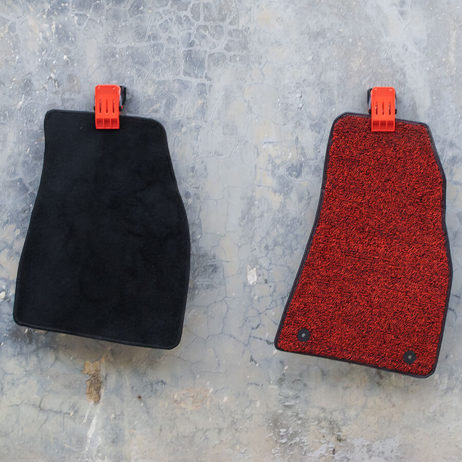 MJJC Wall Mounted Carpet and Mat Clamp 4-Pack