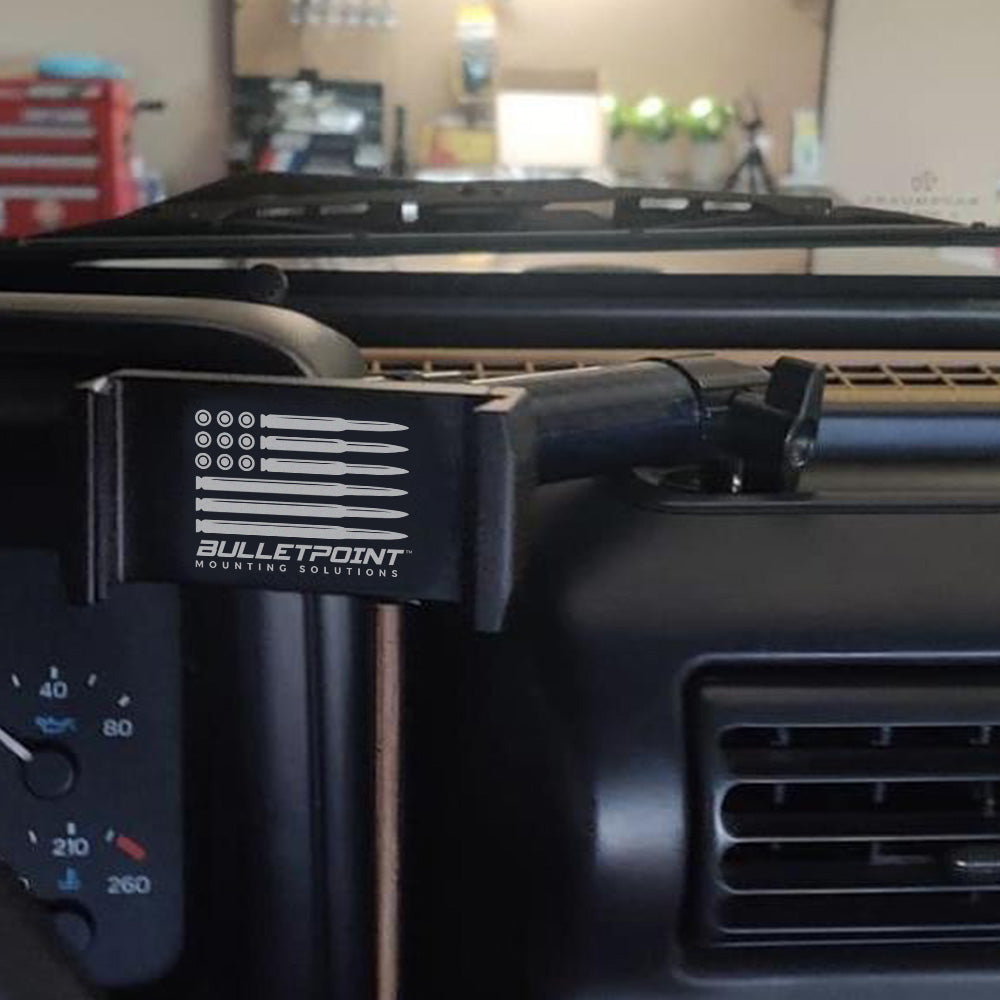 Universal Phone Mount Holder for Jeep Wrangler JK (2007-2010). TJ (97-06) - Universal Application - Single Ball