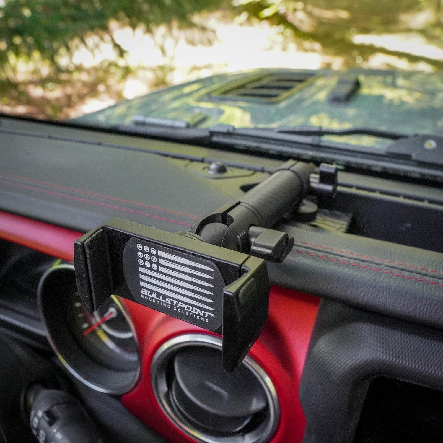 2018-2023 Jeep Wrangler JL/JLU + 2020-2023 Gladiator Universal Driver Side Jeep Phone Mount