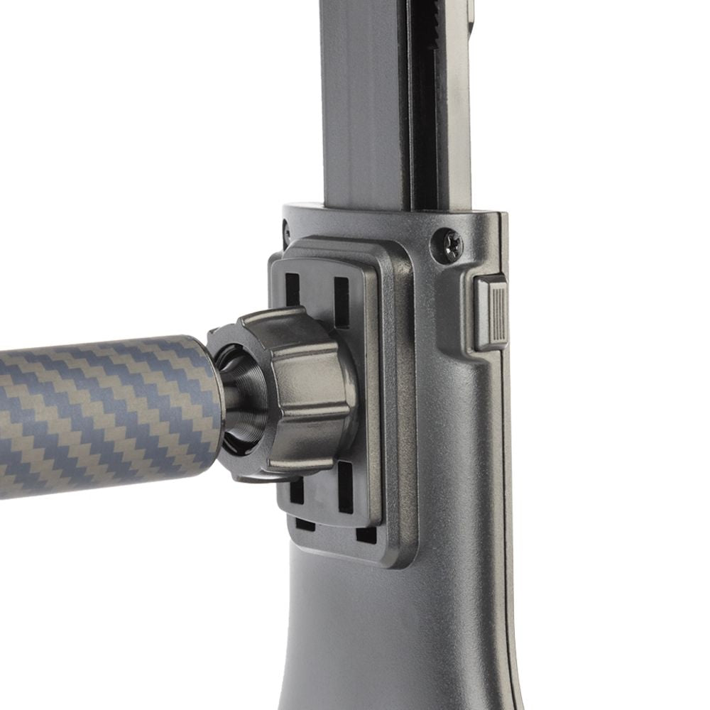 Carbon Fiber/Kevlar Hybrid Mount Arm with 17mm Ball - Compatible with Select GPS. Ipad and Wireless Phone Chargers