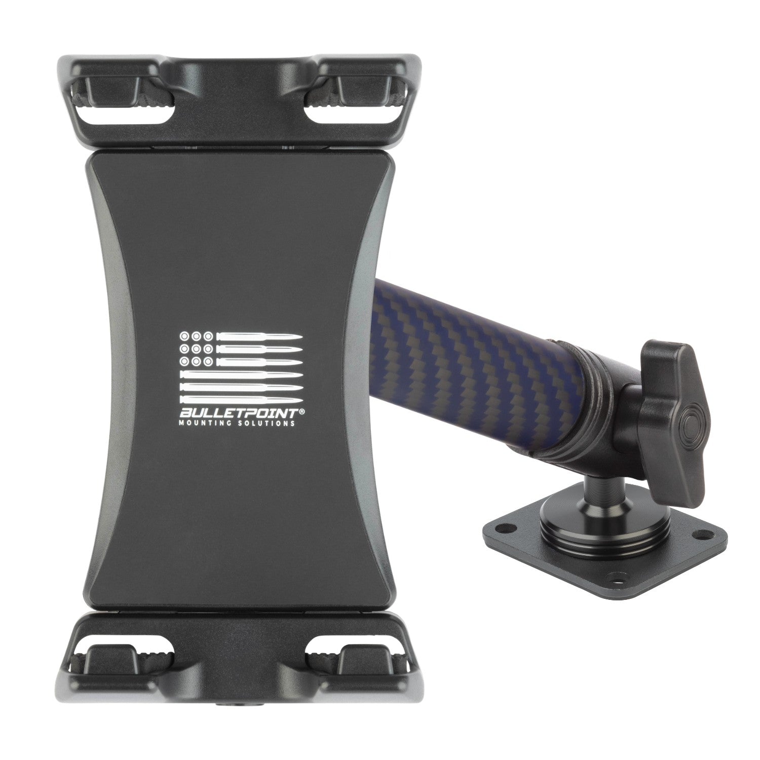 Tablet Holder - Compatible with iPad. iPad Mini and Samsung Tablets - Base Sold Separately