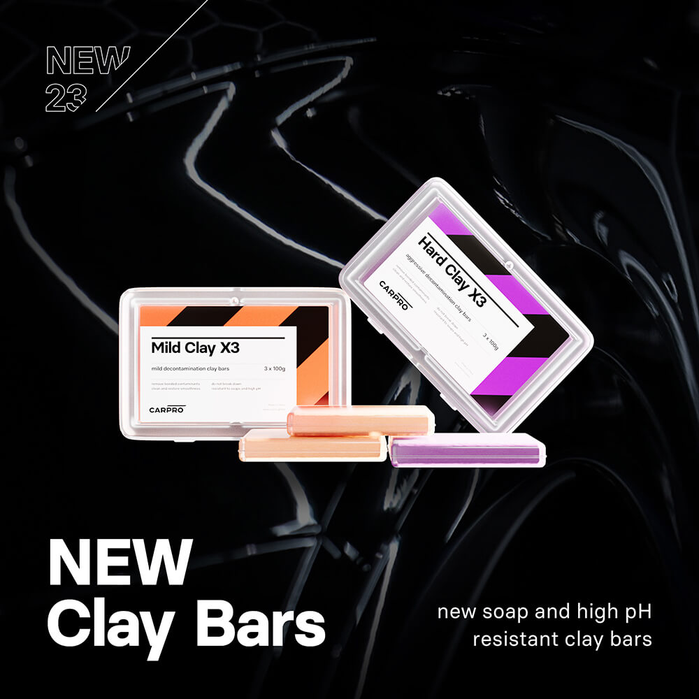 CARPRO Claybar 3 Pack Set (Mild or Hard)