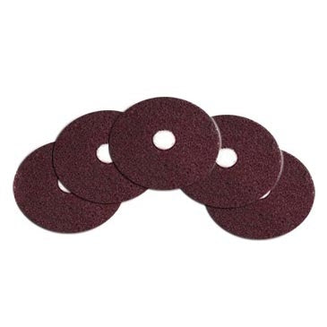 12 CleanFreak® 'Dominator' Burgundy High Performance Floor Stripping Pads - Case of 5