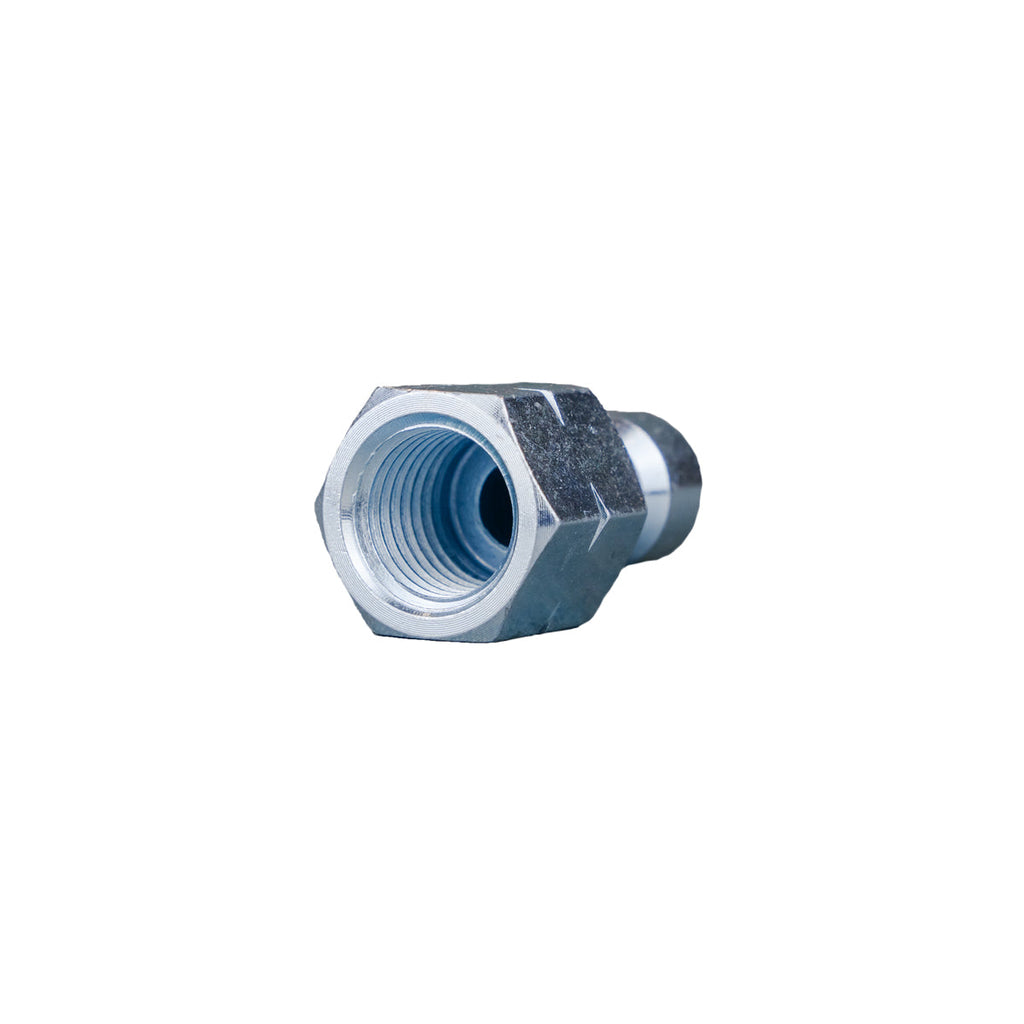 1/4 Legacy Zinc-Plated Steel Male Quick Connect Plug Coupler w/ Female Pipe Thread (FPT)