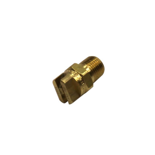 1/8 Brass V-Jet Spray Nozzle (#11002) for Mytee® Carpet Extractor Wands - #02 Orifice
