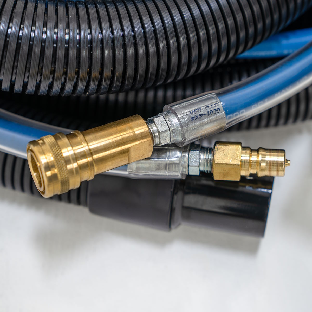 1.5 x 25' Vacuum Hose & Solution Line Set (3.000 PSI Max) for CleanFreak® Heated & High Pressure Carpet Extractors